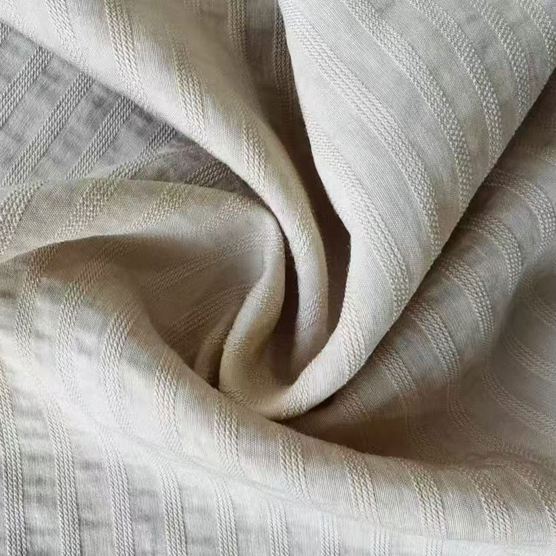 Lotus Stripe Nylon Single-Filament Rayon Interwoven Stof