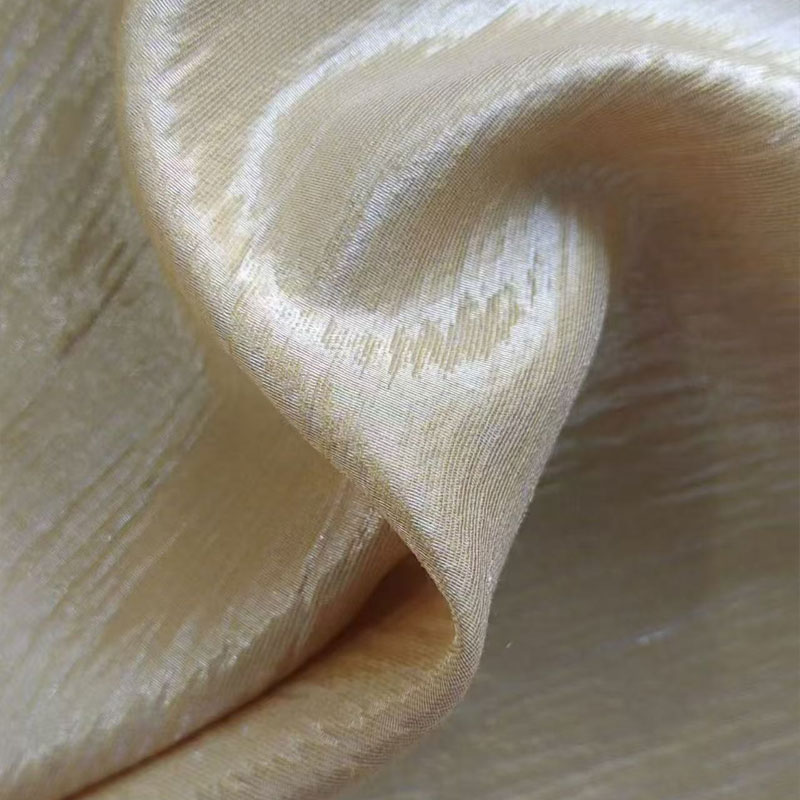 Aurora Polyester Enkelt filament skinnende Tencel viskosefiberstof